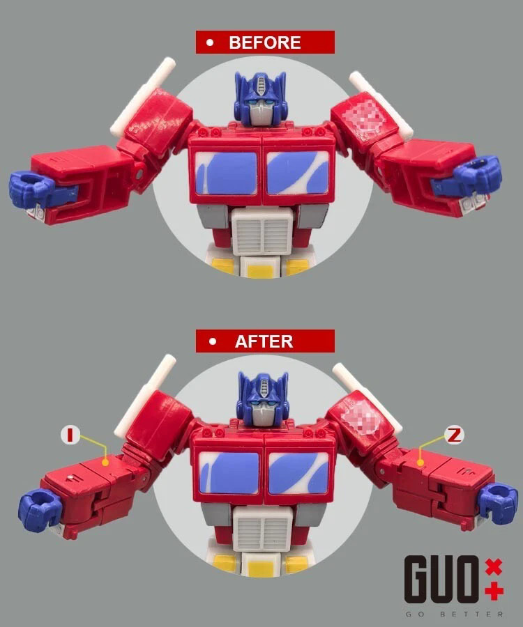 IN STOCK! GO BETTER 3D DIY Upgrade Kit For SS Devastation OP Prime （#PART A）