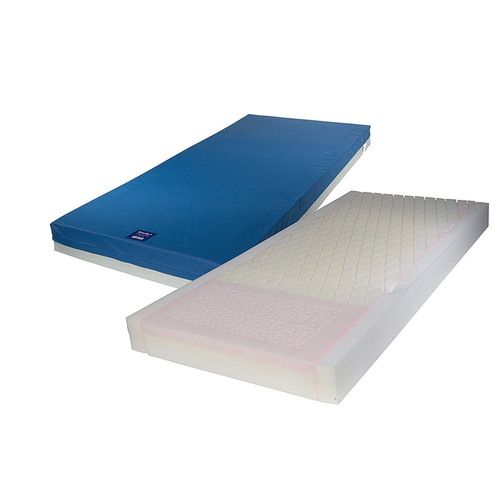 Gravity 7 Long Term Care Pressure Redistribution Mattress,Elevated Perimeter,76"