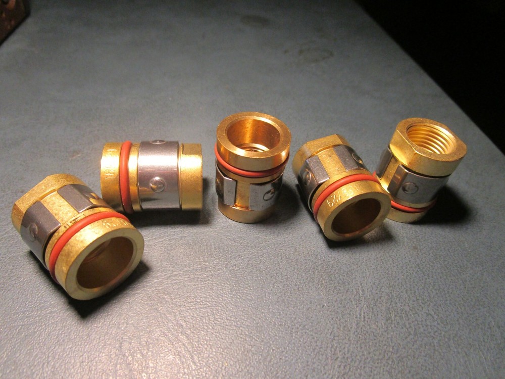 (5) 169-729 Diffuser Retainer Adapter for Miller Style 169-728 Diffuser
