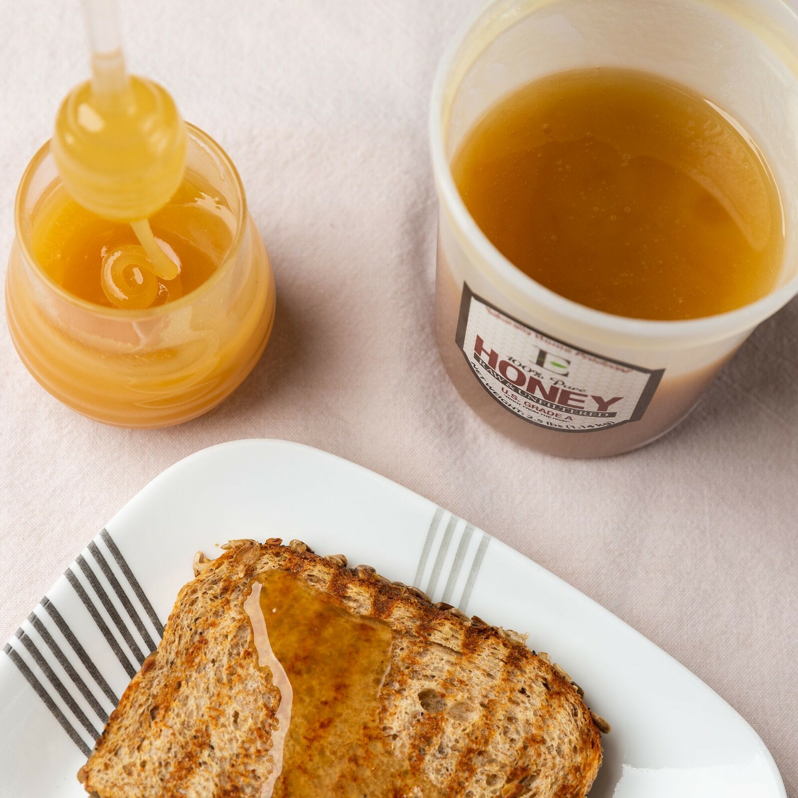 100% Pure Honey from California - Very Delicious! Citrus, Raw Honey - 5 lbs