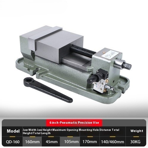 Flat Vise Milling Machine CNC Double Opening Pneumatic Quick Bench Vise