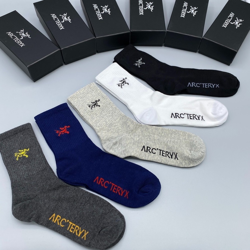 Arc’teryx Socks Cotton 5pcs gift box