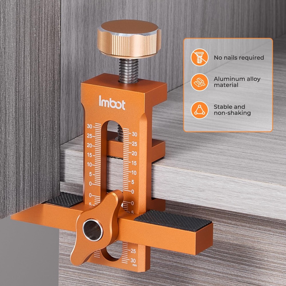 Cabinet Door Installation Positioner for quick and accurate setup，Easily Adju...