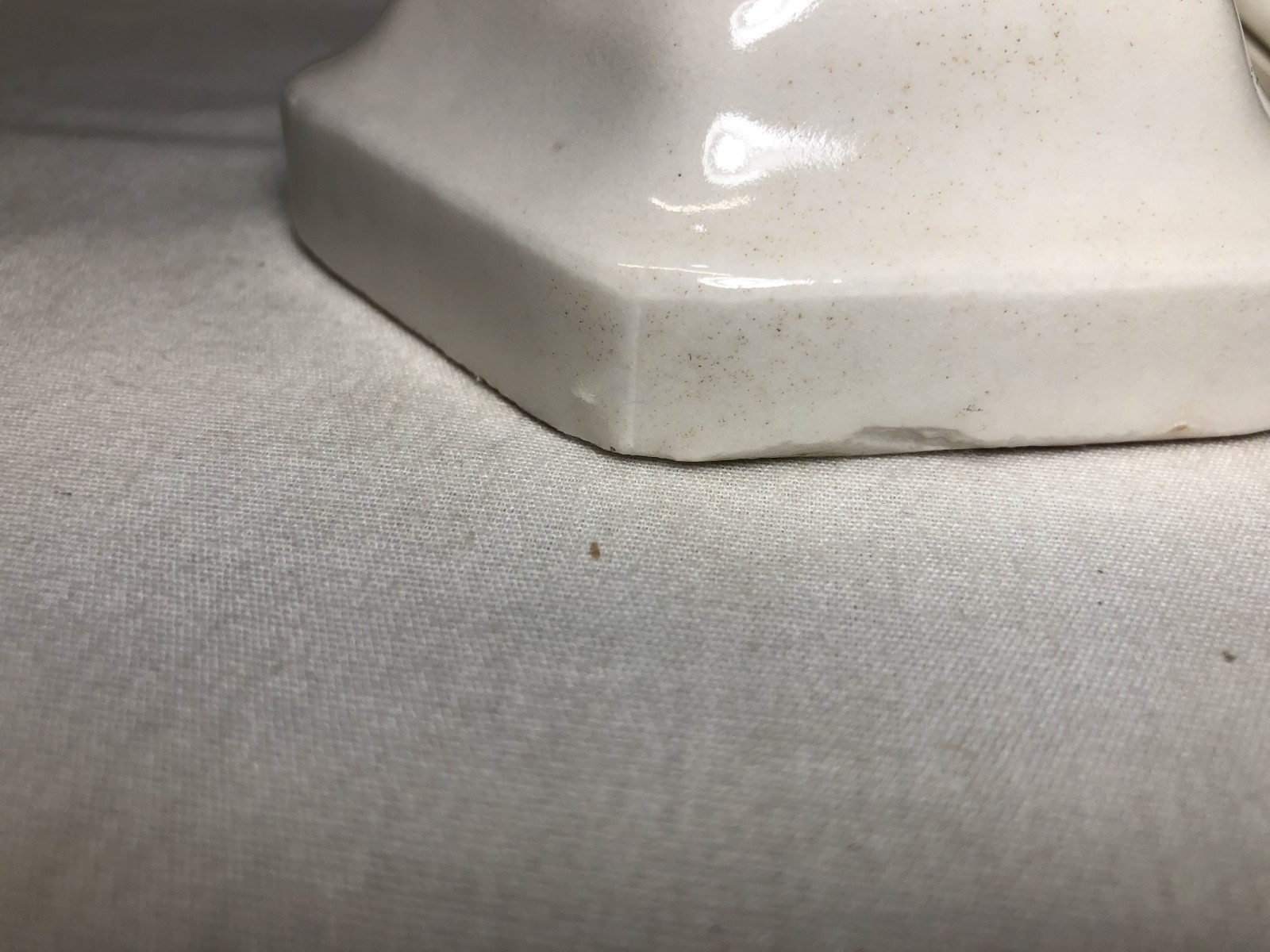 Antique Porcelain Wall Sconce Pair Vtg Light Fixture Ceramic Bath Art USA #L24