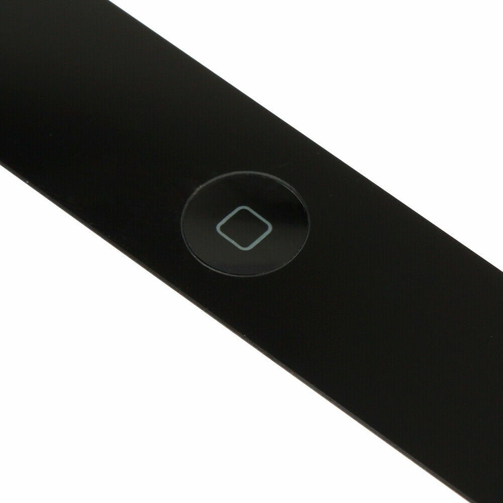 Black Touch Screen Glass Digitizer Replacement IC Home Button for iPad Mini 1 2