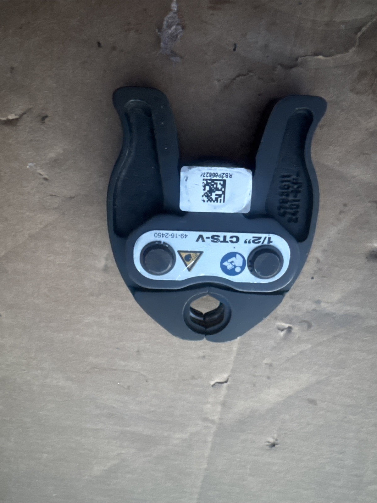 Milwaukee Tool 49-16-2450B M12 Force Logic Press Jaw, For 1/2 In Black Iron,