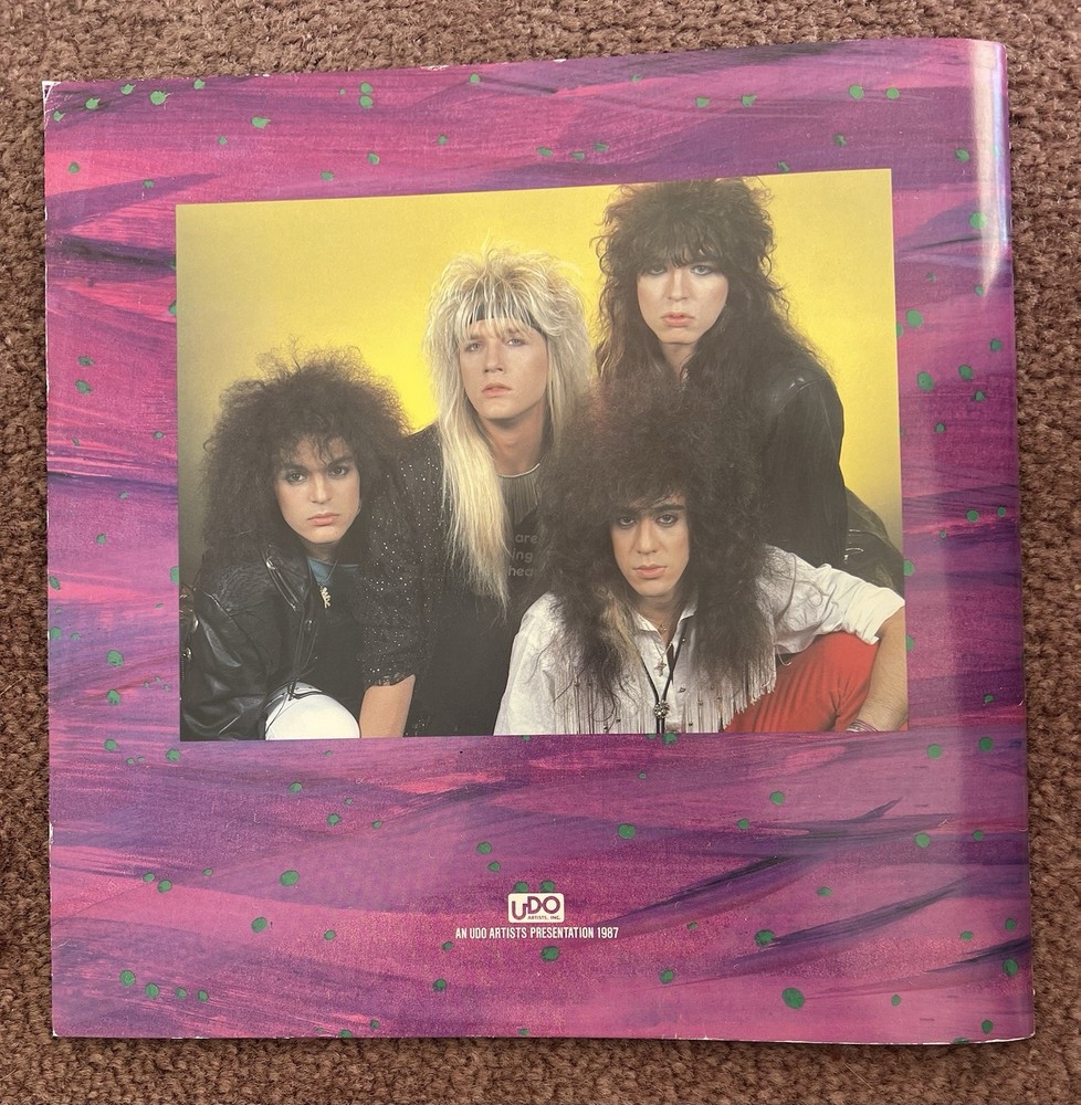 Cinderella Band Japan Tour 1987 Program￼