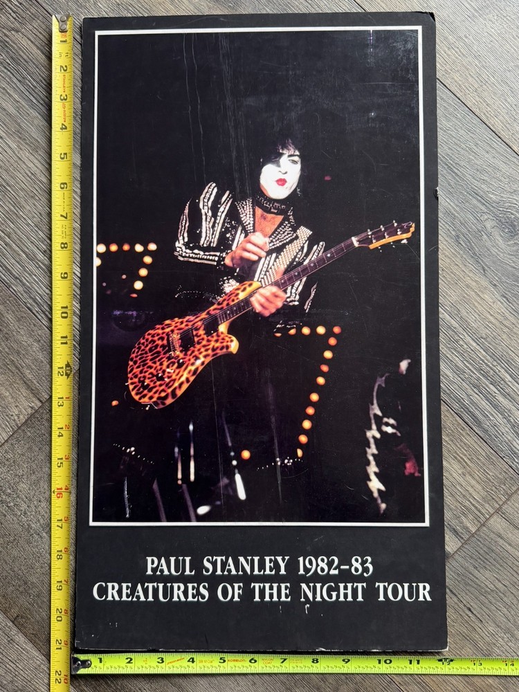 KISS Display Convention Tour Museum 1995 PAUL STANLEY Creatures Vintage Kiss