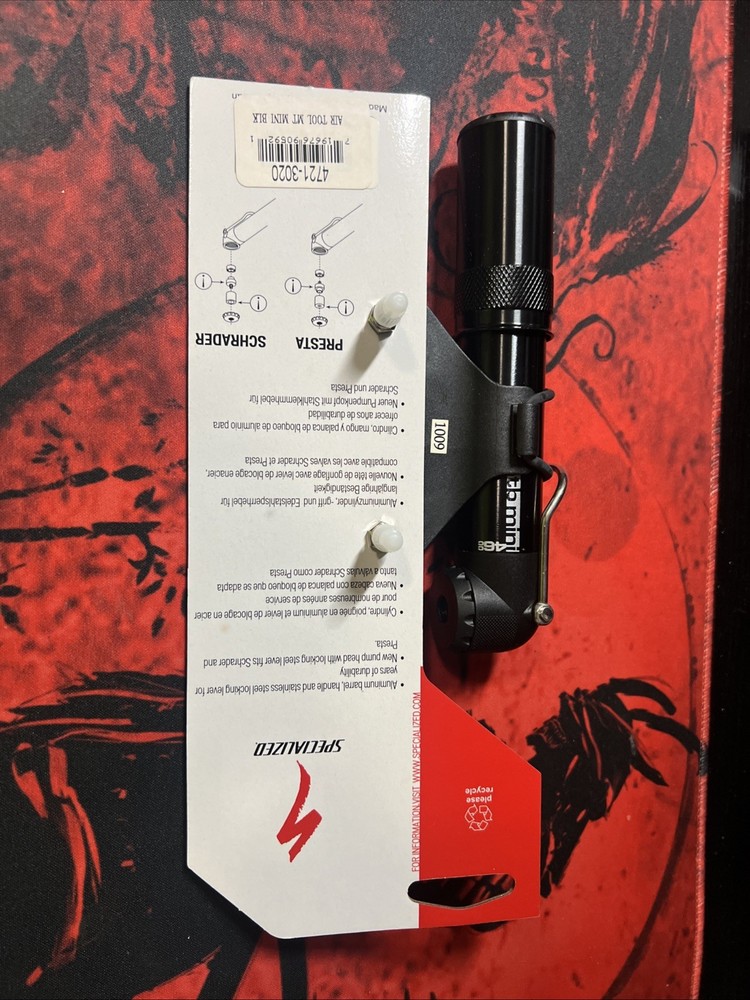 Specialized Air Tool MTB Mini Pump (Black)