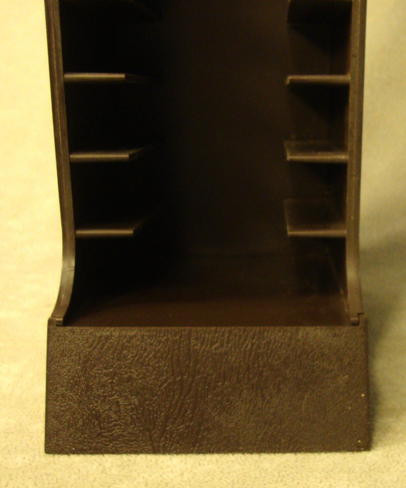 Vintage Atari 2600 12 Slot Video Game Program Wall Mount Storage Rack Tower