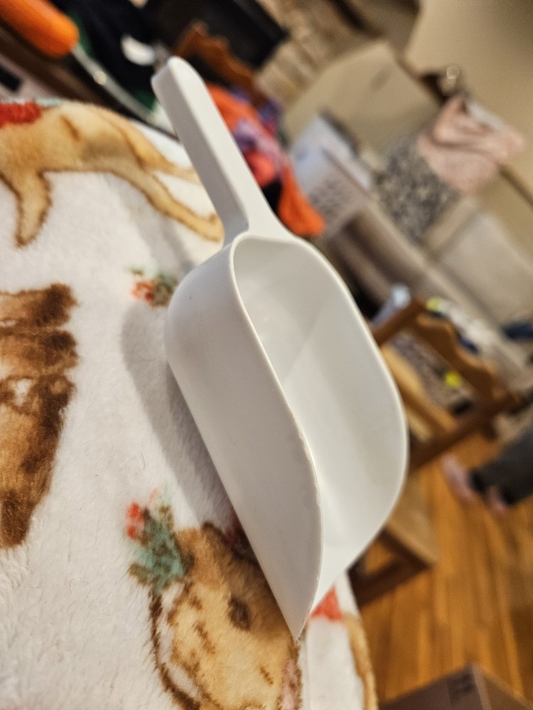 Mini White Scoop Flour Sugar