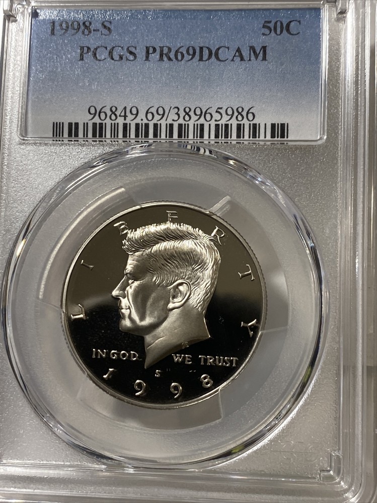 1998-S 5pc Proof Set - PCGS PR69DCAM