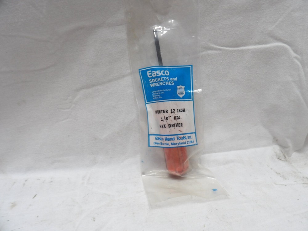 Easco Hunter 12 180H 1/8" Adj. Hex Driver