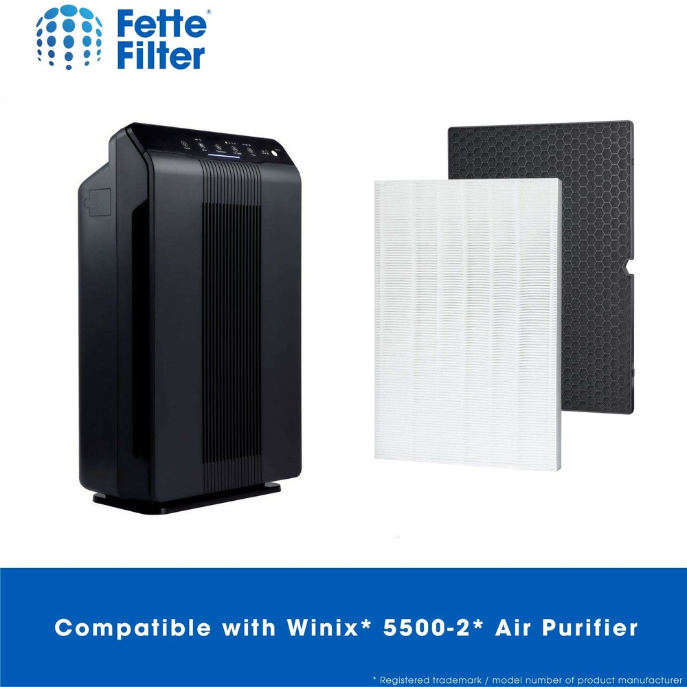 True Hepa Air Purifier Replacement Filter Compatible with Winix 116130 Filter H