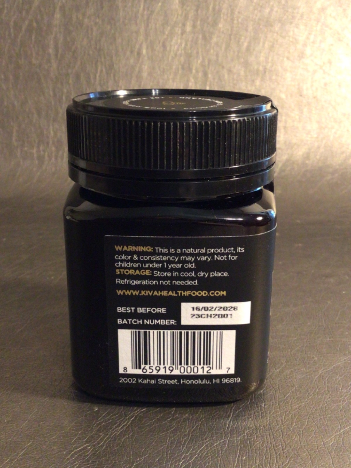 Manuka Honey KIVA Raw New Zealand 20+ UMF / 850+ MGO ~ 8.8 OZ Jar ~ BB 4/28