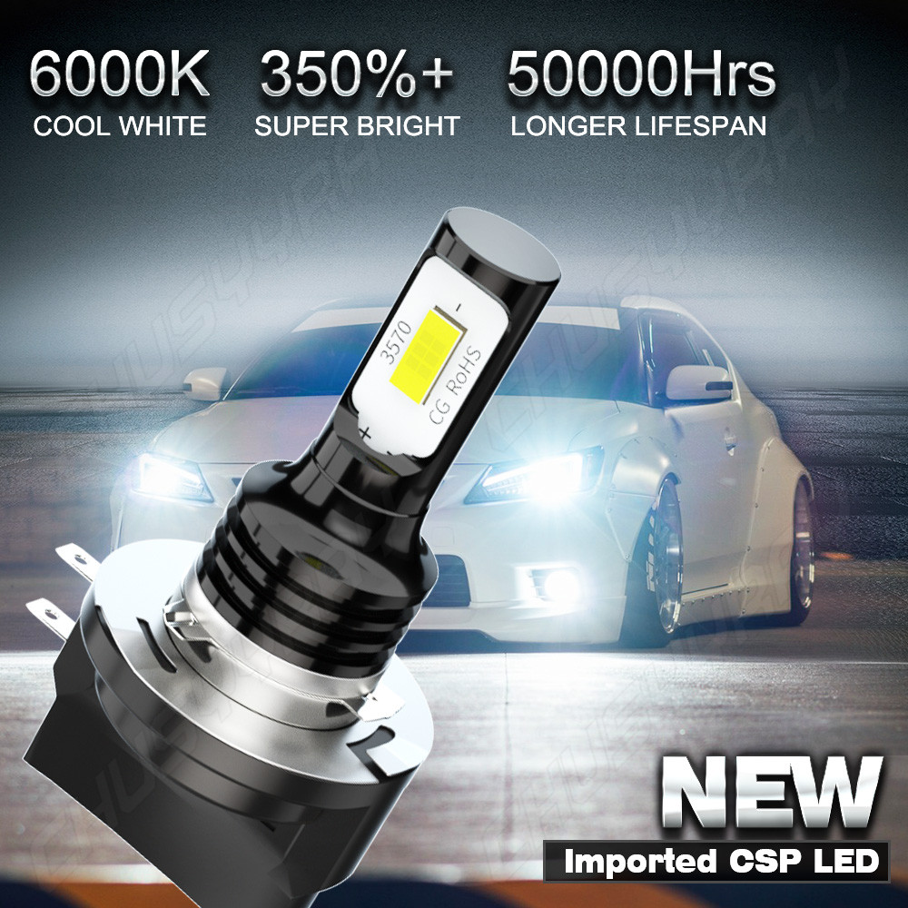 H11B LED Headlight Bulbs Conversion Kit High and-Low Beam-White Super Bright+