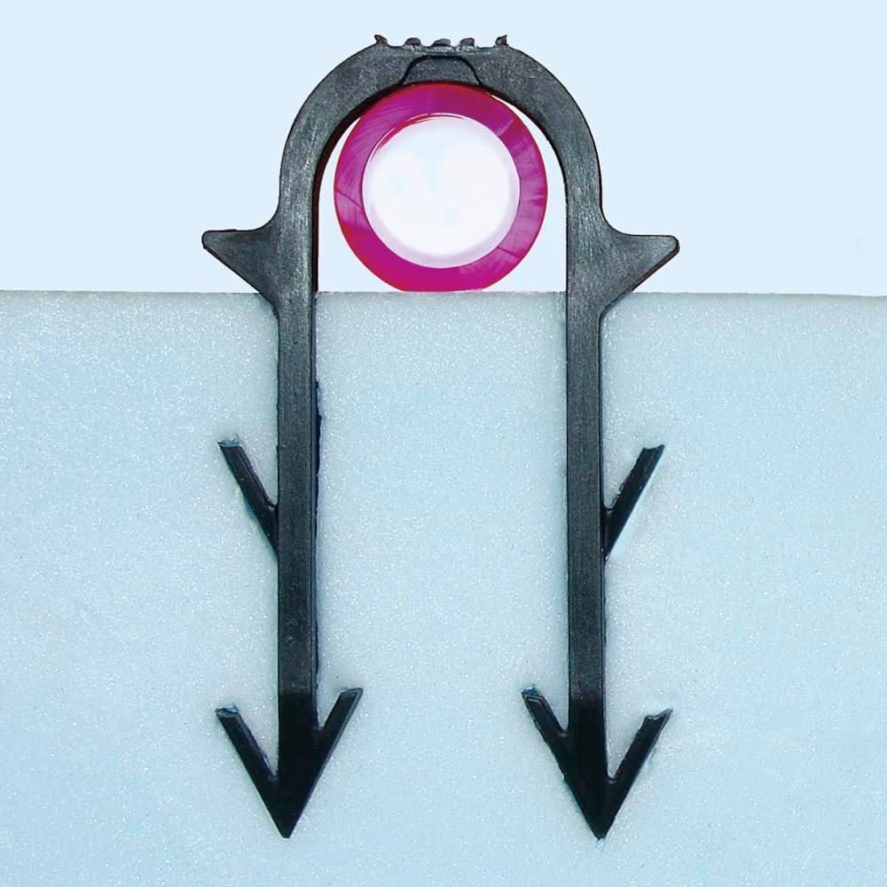 Extra Sharp 300-Pack Foamboard Staples, 2-1/2 Inches for Creative Projects