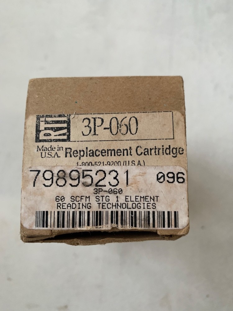 Reading Technologies 3P-060 3P Eliminizer Filter Element NEW
