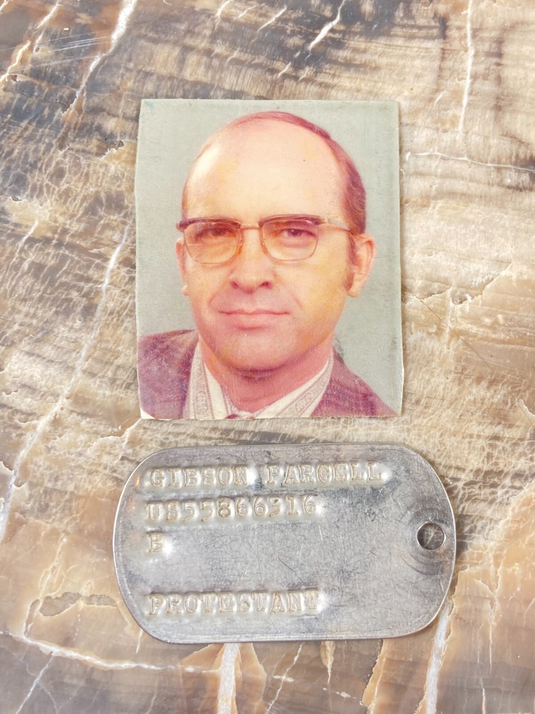 WW2 Occ US Army Military 11th Airborne Division Dog ID Identification Tag