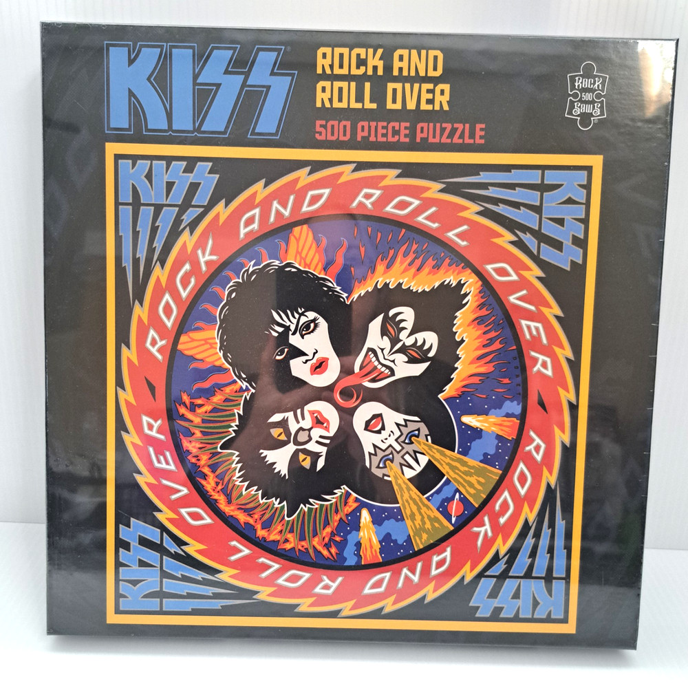 KISS 500 Piece Puzzle Rock and Roll Over