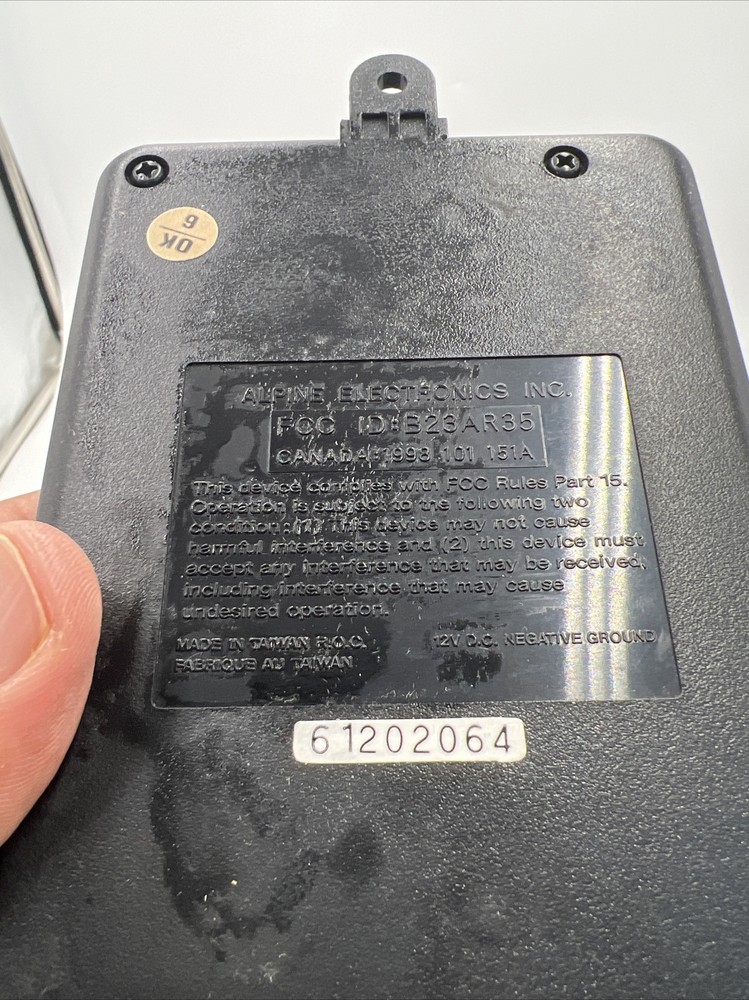 Genuine Replacement Parts for Alpine Mobile Security System SEC-8027