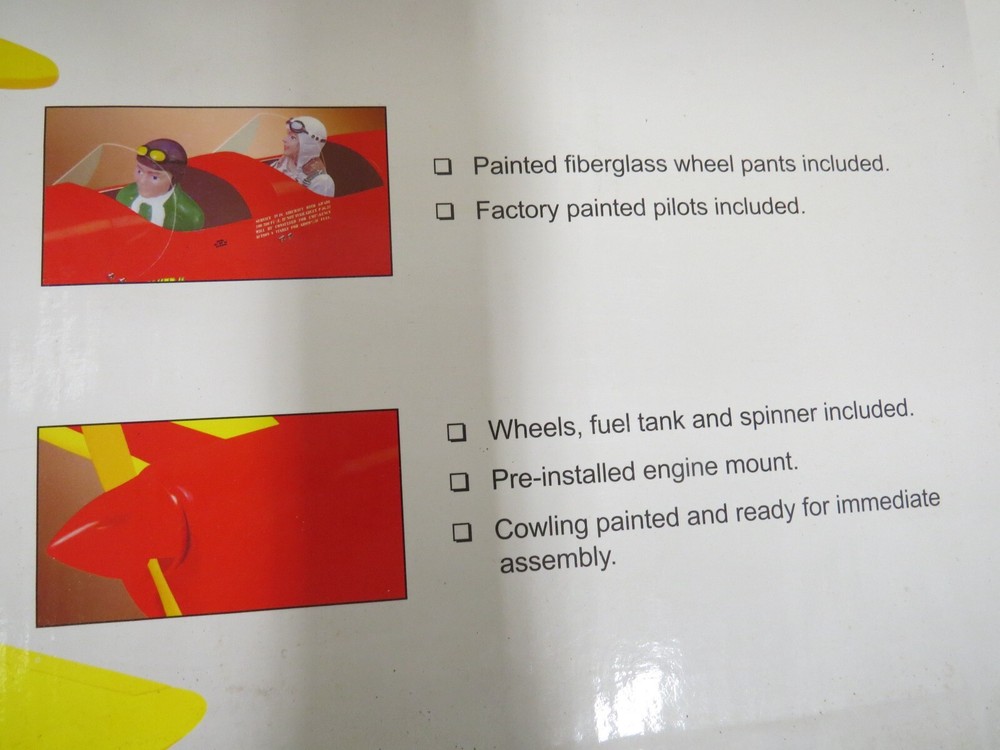 Seagull Model Space Walker II ARTF RC Model Airplane NOS Open Box