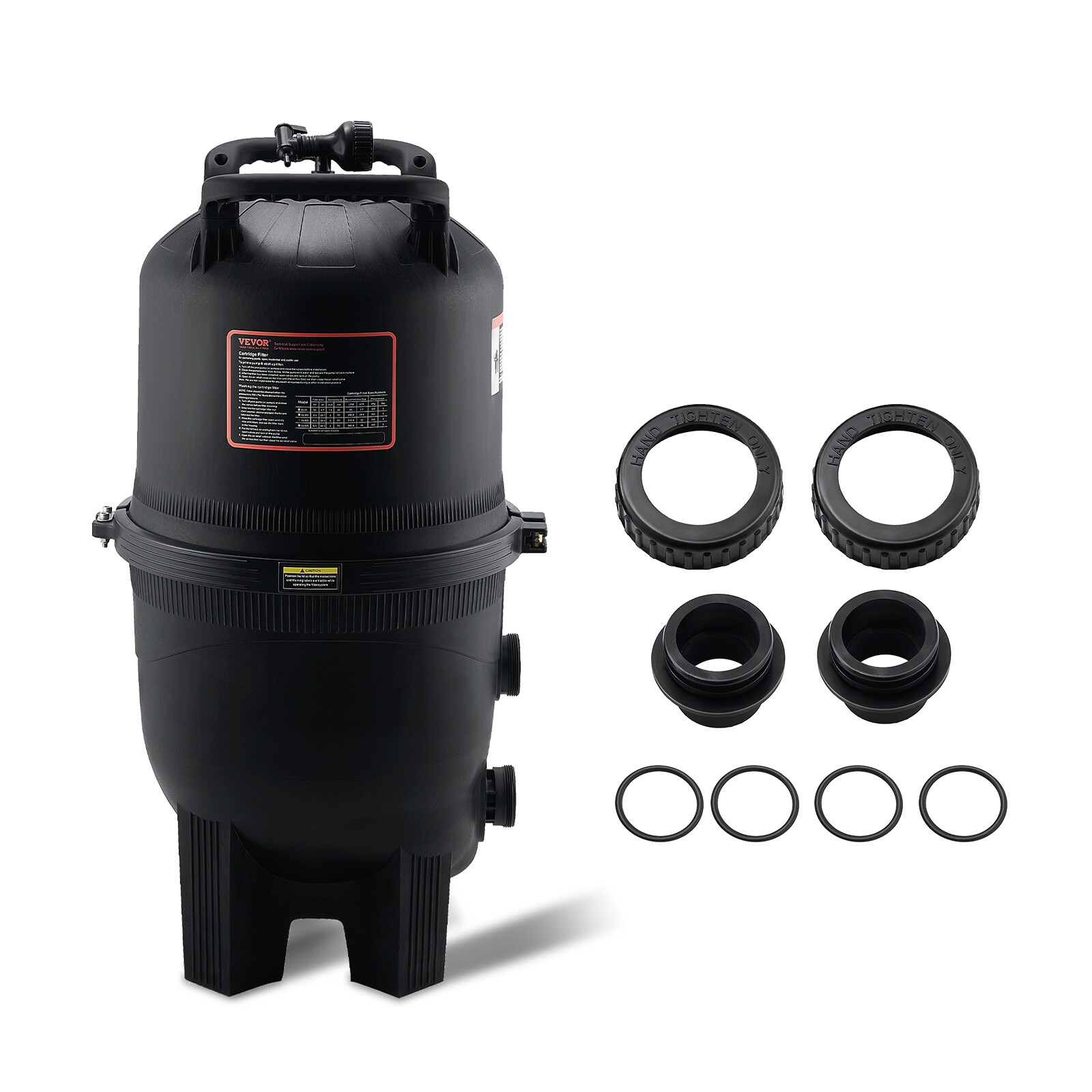 VEVOR Pool Cartridge Filter In/Above Ground Swimming Pool Filtration 425Sq.Ft