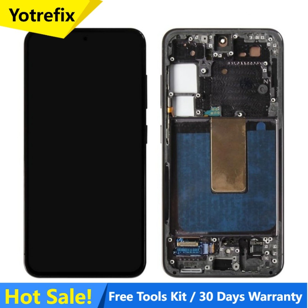 For Samsung Galaxy S23 OLED Screen Replacement SM-S911E Display Touch Digitizer