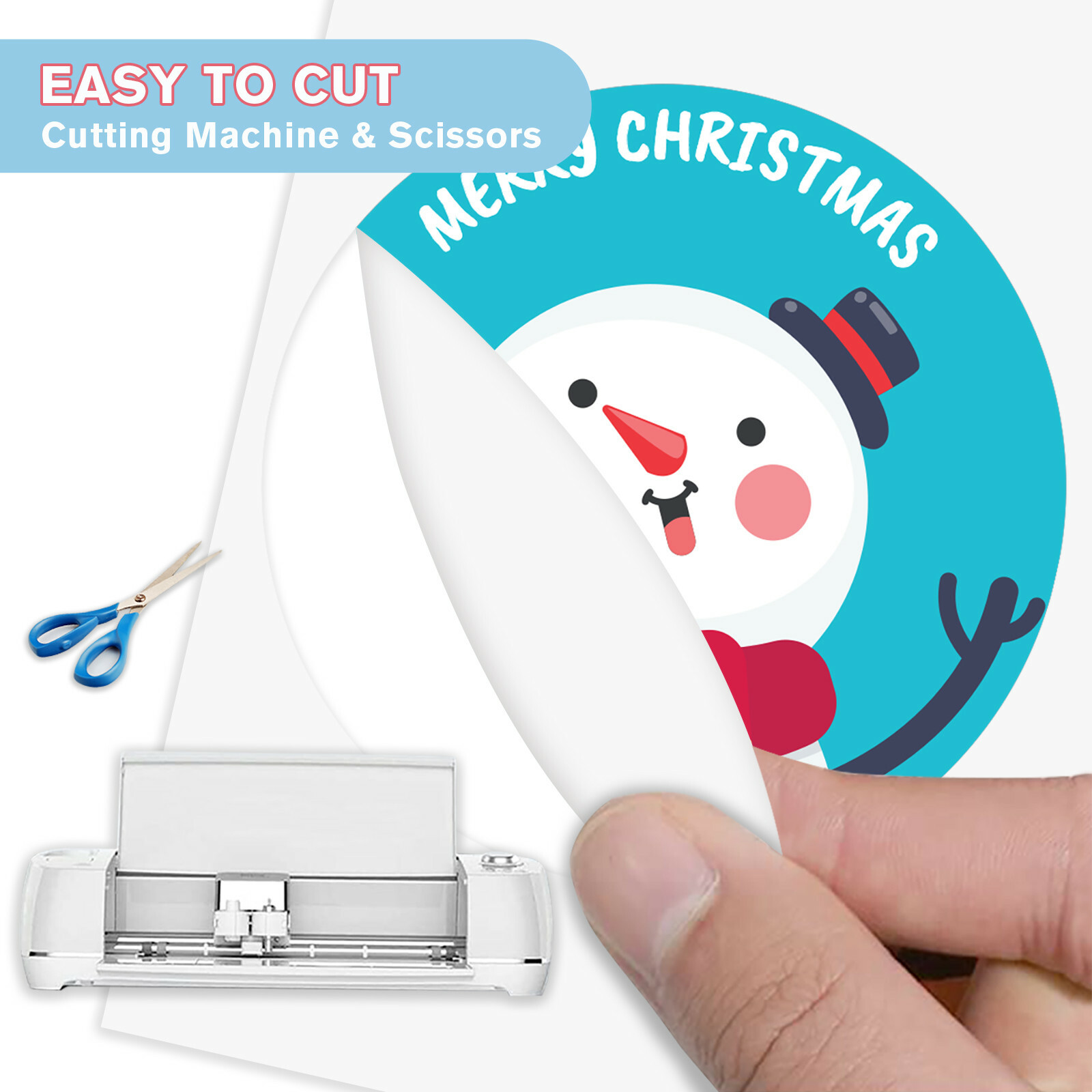 20 Inkjet + Laser Printable Heat Transfer Vinyl Sheets for Dark + Light Fabrics