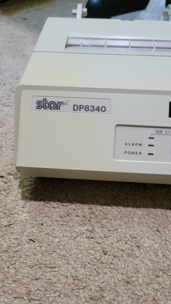 STAR DP8340 Dot Matrix Printer - Printer Only