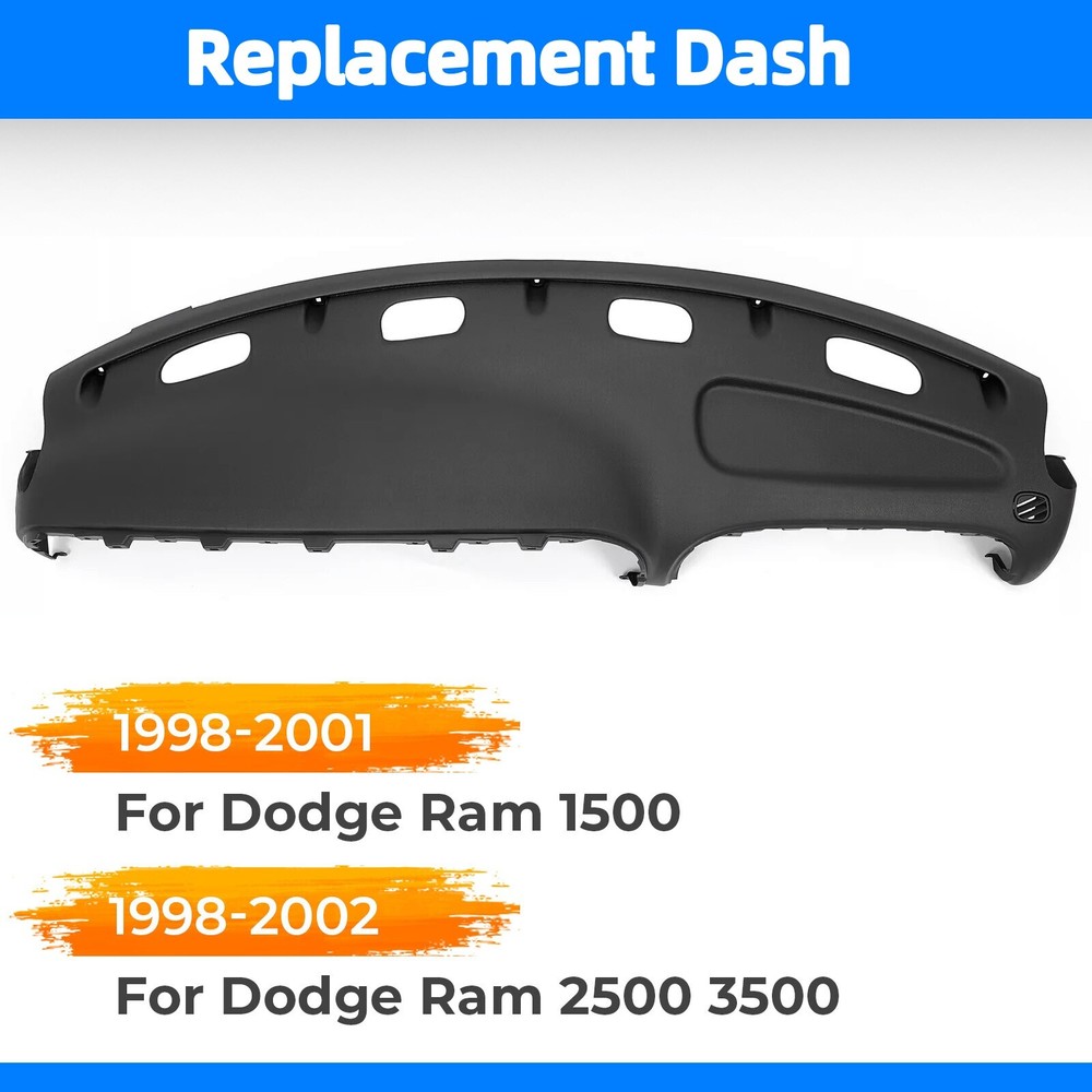 Replacement dash pad dashboard truck For Dodge Ram 1998-01 1500 98-02 2500 3500