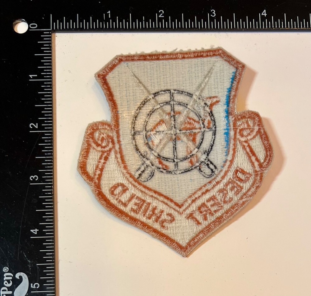 USAF US Air Force Operation Desert Shield Camel Patch