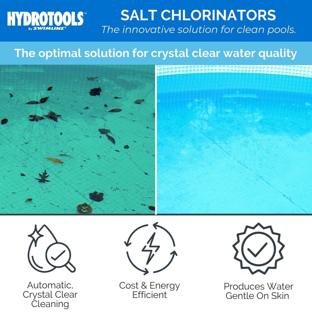 Swimline Hydrotools Pool Salt Replacement Cell for Salt Chlorination Systems up