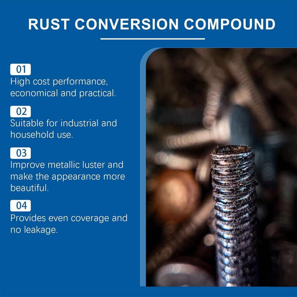 JoanofArc Rust Remover Spray for Metal, Multipurpose Instant Rust Remover, fo...