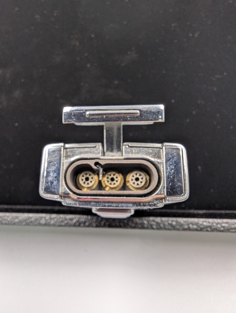 Xikar Trezo Lighter, Inline Triple Jet Flame, Gunmetal