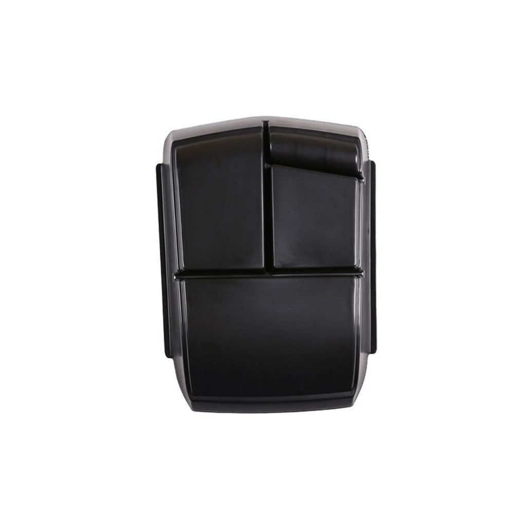 For Cadi*llac XT5 Black ABS Central Control Bottom Storage Box Suede ♪