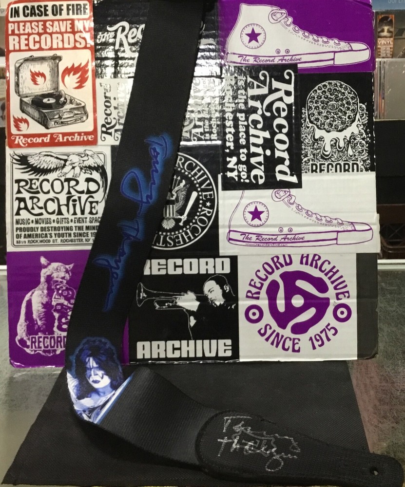 KISS TOMMY THAYER Autographed Guitar Strap