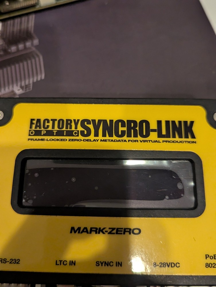 Factory Optic Syncro - Link. New, Was 4k