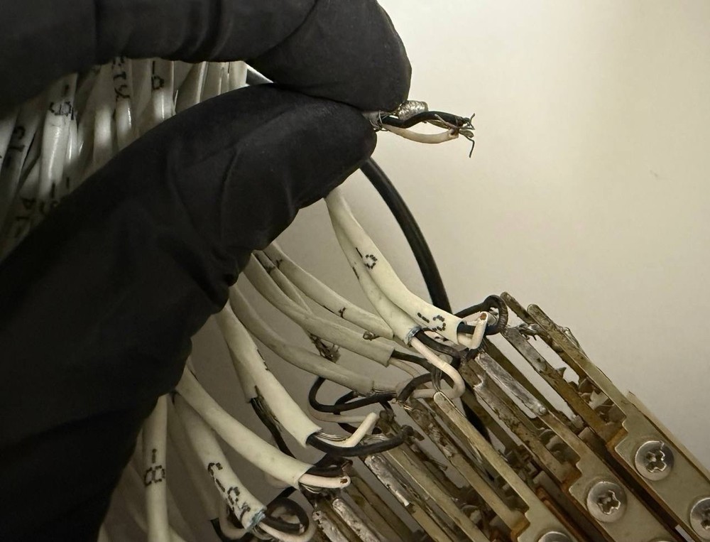 96-Point Audio Patch Panel 4×24 - Rackmount - Used Needs Minor Rewiring