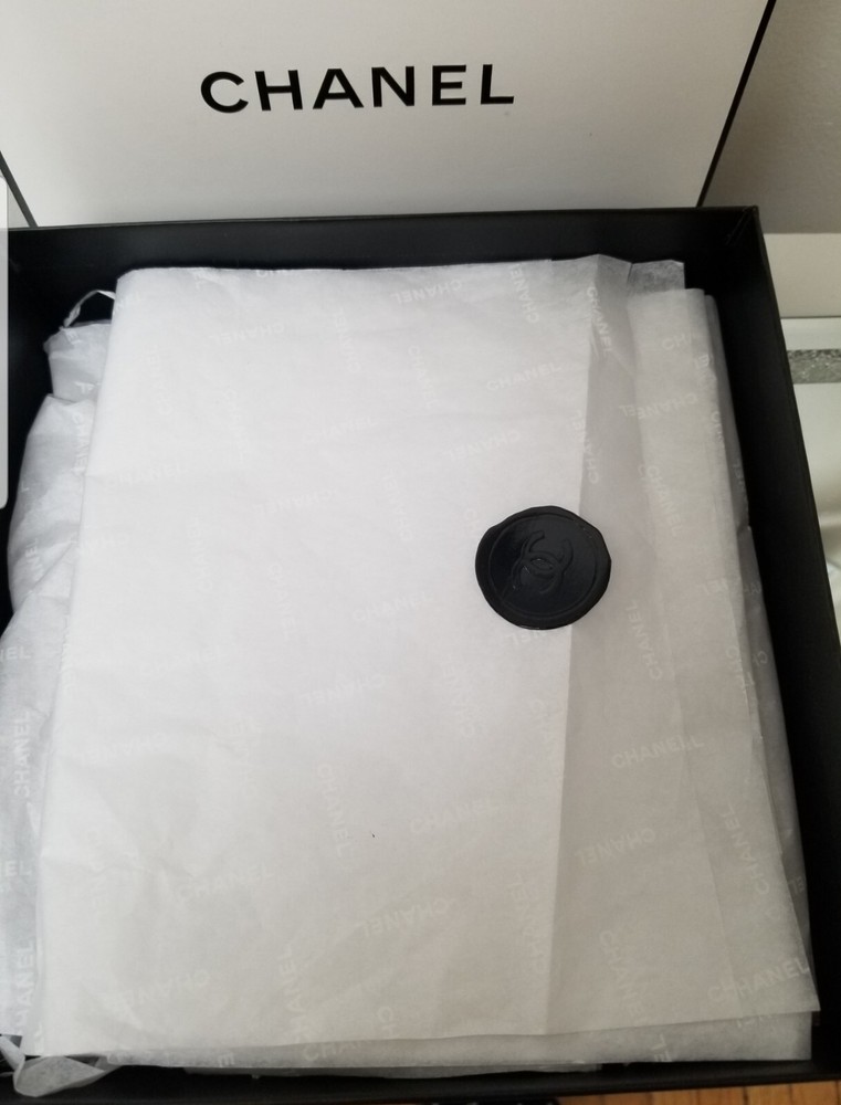 CHANEL Box Authentic Square Empty Gift Box 8.5"x8.5"x3.75"