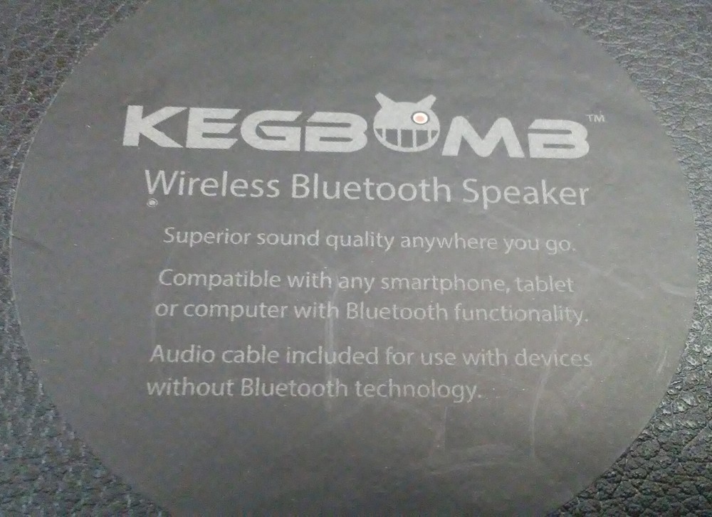KEGBOMB Cheers Bluetooth Portable Wireless Speaker
