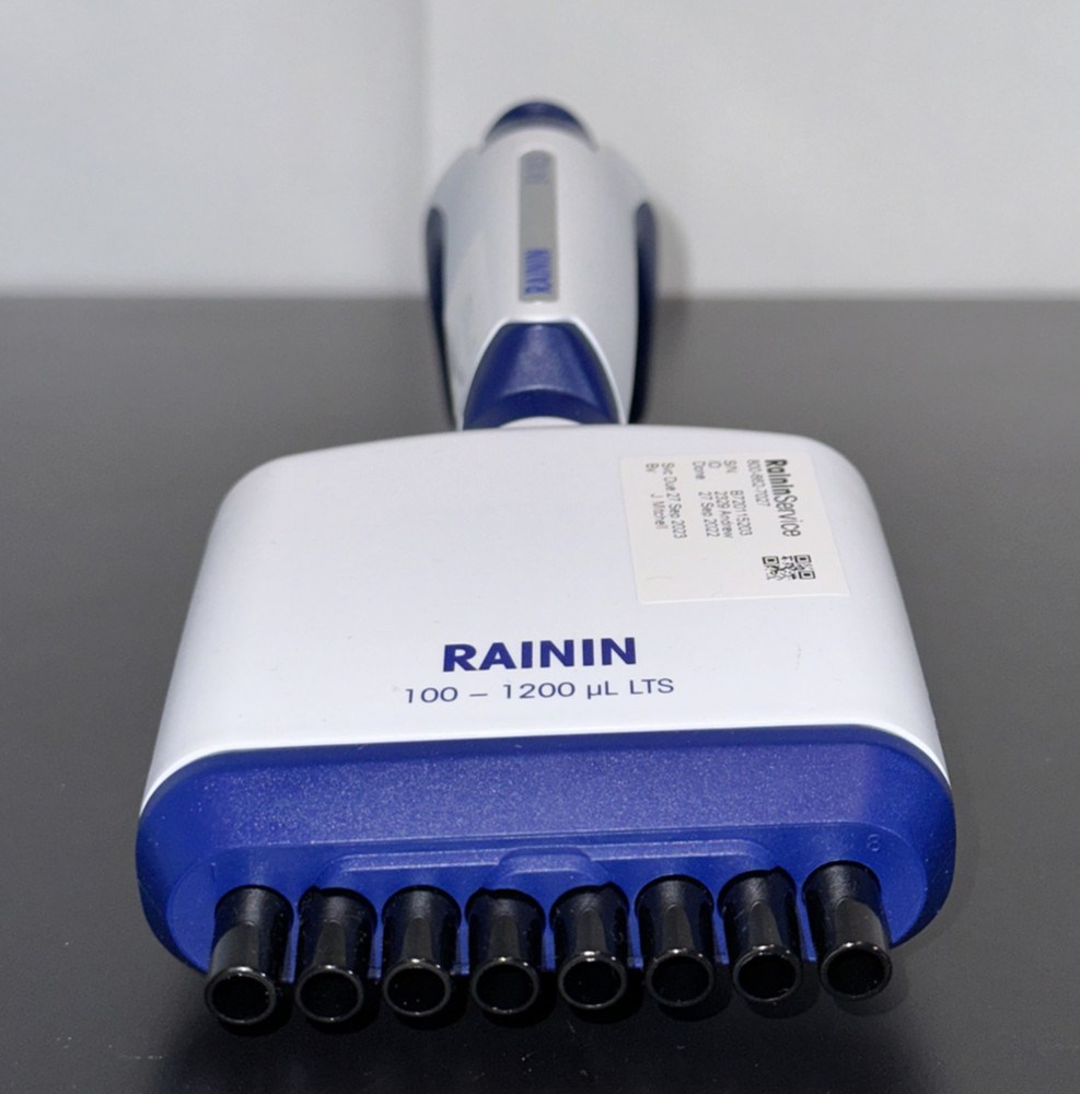 Rainin E4 Electronic Multi Pipette E8-1200XLS+