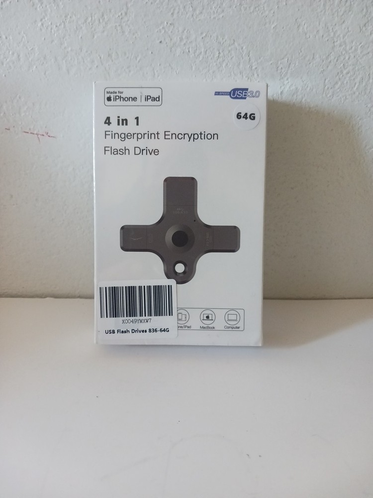 Gousido 64G Fingerprint Encryption Flash Drive USB