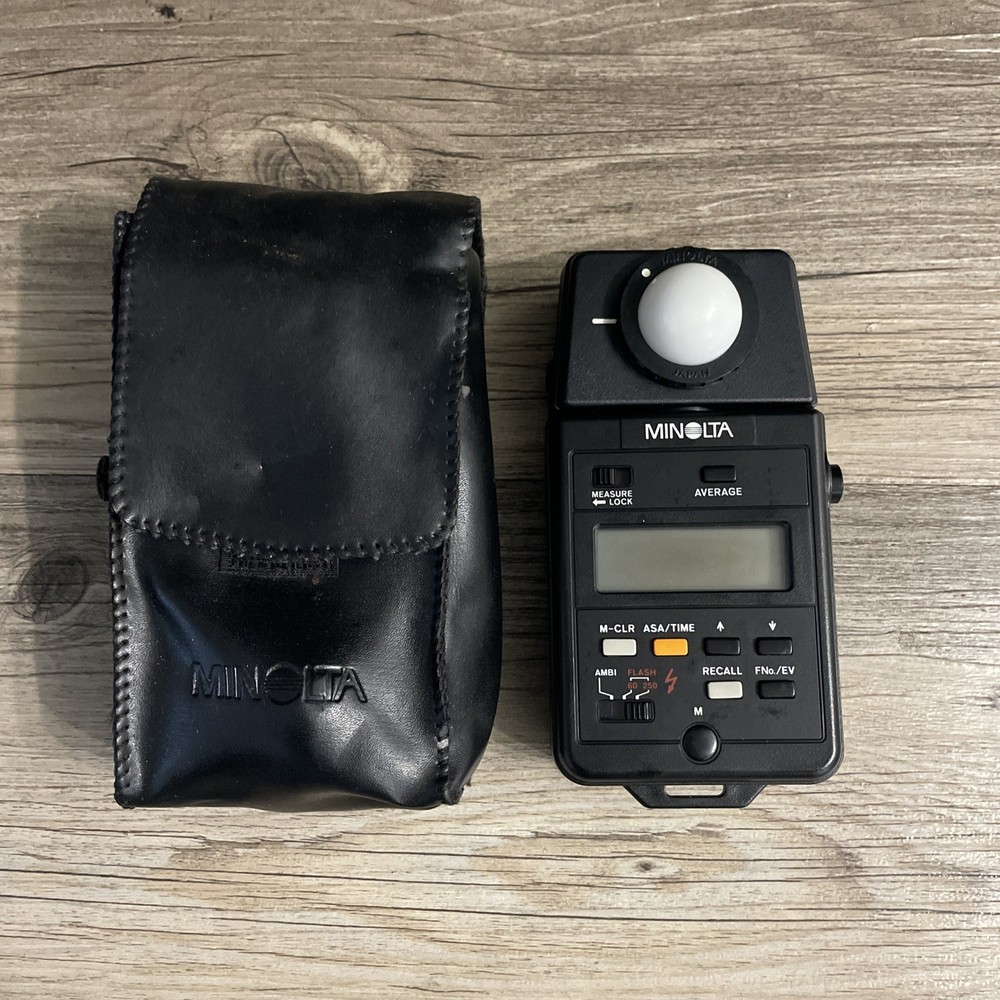 Minolta Auto Meter III F Light Exposure Meter Case