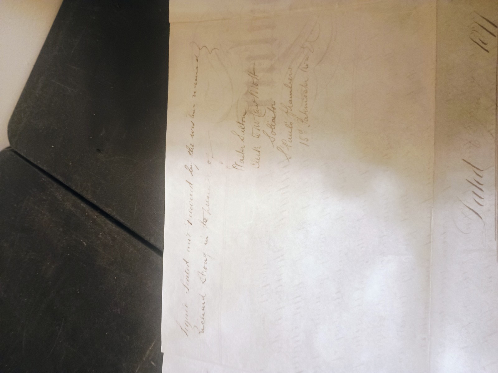 1800s French Document