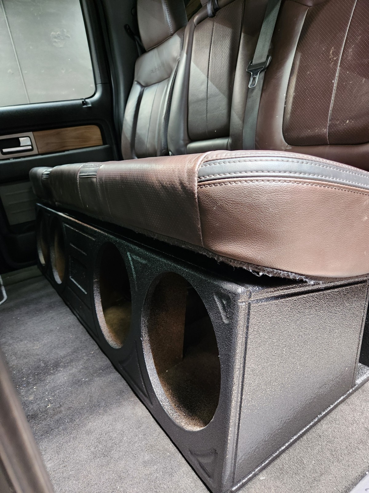 2009-2014 Ford F-150 Rear seat lift kit 2.5" inch additional area raised level