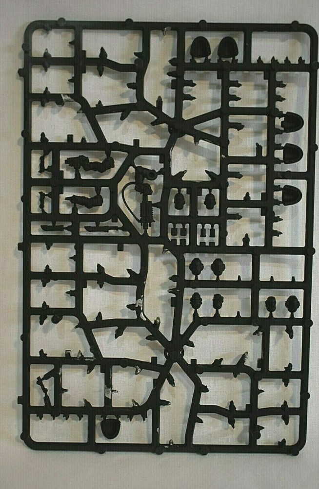 Warhammer 40K Space Marines Primaris Bits on Sprue Primed