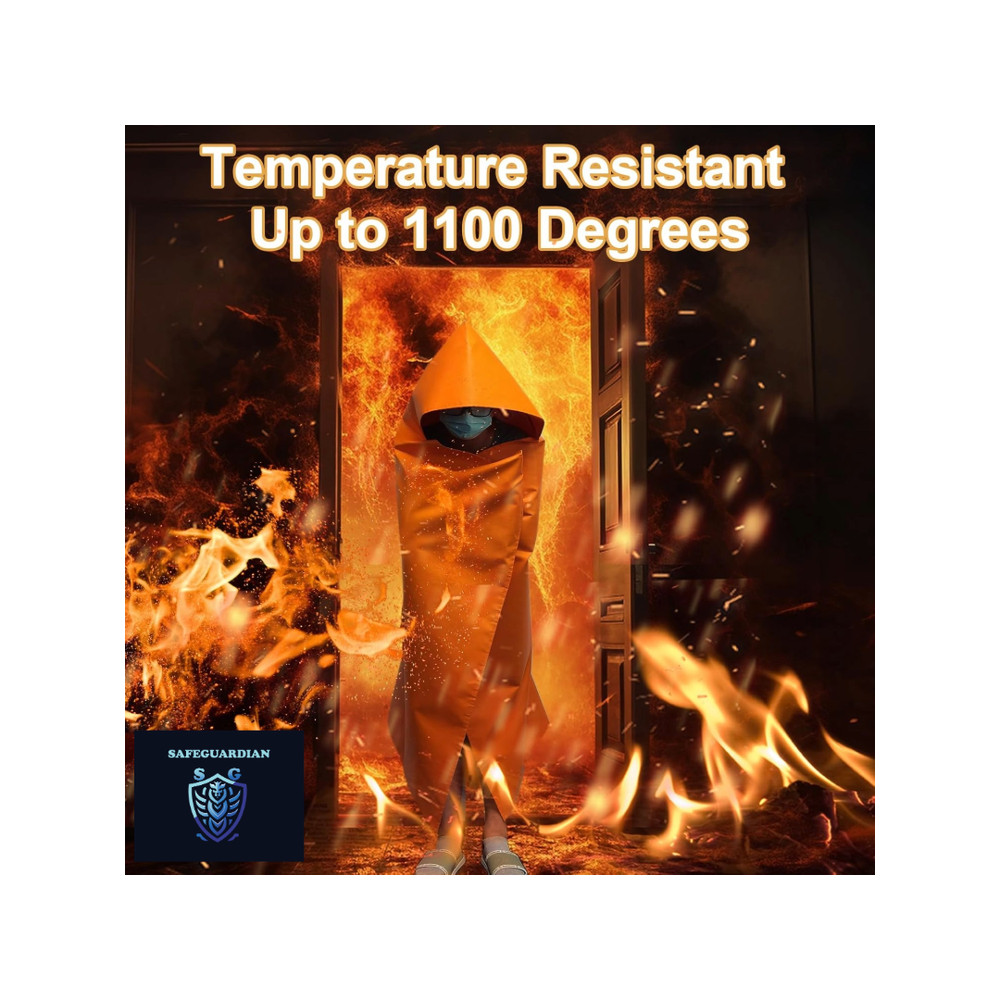 Fireproof Blanket | Fire Cloak | Fireproof Cloak/Cape | Emergency Fire Cape