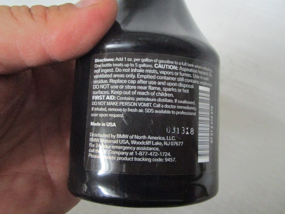 BMW Motorcycle Motorrad Fuel System Cleaner Plus