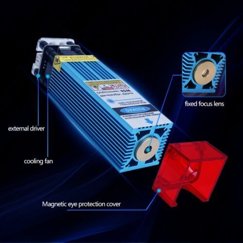 40W LaserCutter Module 450nm TTL For Laser Engraving Cutting Machine DIY Tools